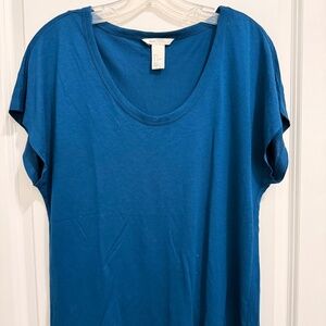 H&M Teal Short Sleeve T-Shirt